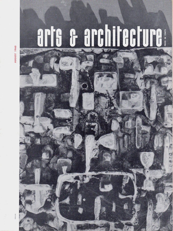 Item #1080 Arts & Architecture: August 1960; Vol. 77, No. 8. John Entenza.