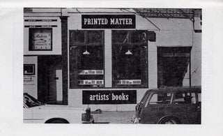 Printed Matter, Inc. Artists' Books Catalog/Supplement (1978)