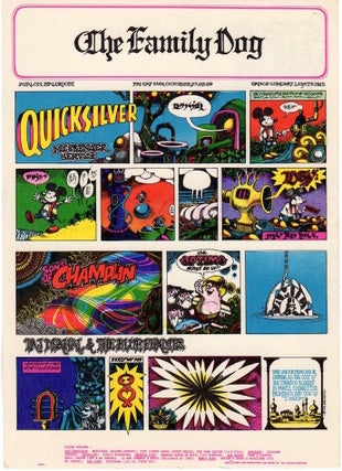 Item #1143 Quicksilver Messenger Service, Sons of Champlin and Taj Mahal: Family Dog Productions...