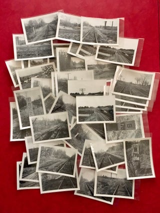 Collection of 41 Boston and Maine Railroad Photographs
