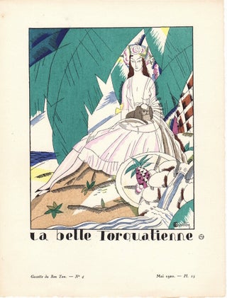 A Collection of 18 La Gazette du Bon Ton Pochoir Prints