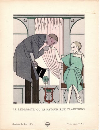 A Collection of 18 La Gazette du Bon Ton Pochoir Prints