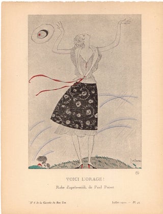 A Collection of 18 La Gazette du Bon Ton Pochoir Prints