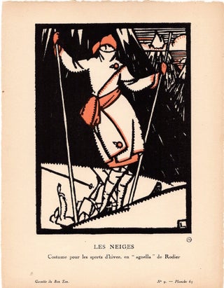 A Collection of 18 La Gazette du Bon Ton Pochoir Prints