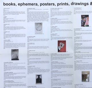 3 Days: Art, Books & Posters