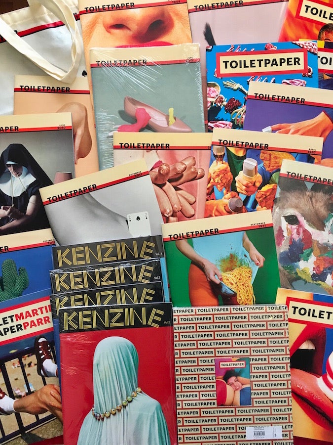 Item #1343 Toilet Paper Magazine Collection: Complete Run-to-Date; Plus Special Editions and Extras. Maurizio Cattelan, Pierpaolo Ferrari.