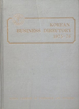 Item #135 Christoph Büchel: Korean Business Directory. Christoph Büchel