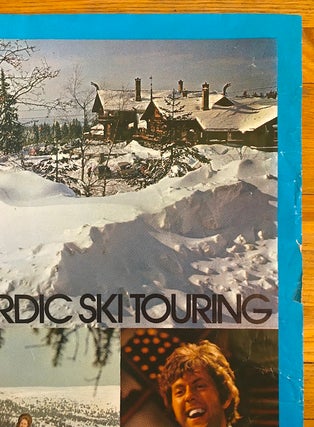 Nordic Ski Touring: Scandinavian Airlines Poster (circa 1970)