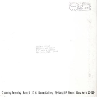 Dwan Gallery Group: Final Exhibition 1971