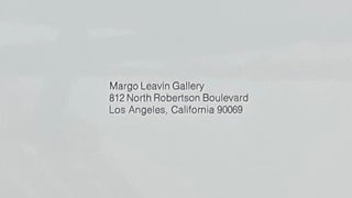 Rosenquist: Margo Leavin Gallery (Poster, 1975)