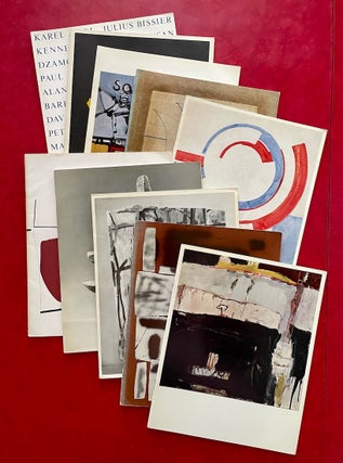 Item #1451 Set of 10 Galerie Charles Lienhard Zurich Exhibition Catalogs