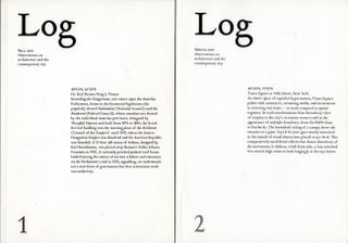Log Architectural Journal: Complete Run of 51 Issues