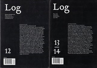 Log Architectural Journal: Complete Run of 51 Issues