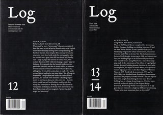 Log Architectural Journal: Complete Run of 51 Issues
