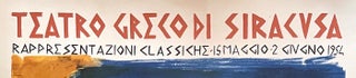 Teatro Greco di Siracusa Poster (1954)