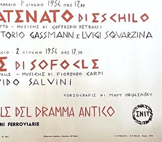 Teatro Greco di Siracusa Poster (1954)