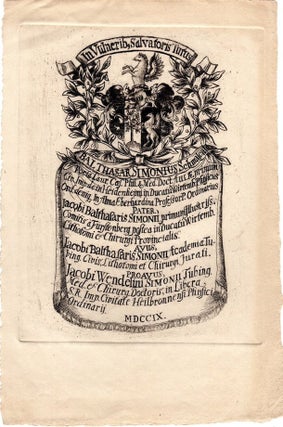 A Stunning Collection of 128 Ex Libris Bookplates from Zurich and Vienna (1914-1921)