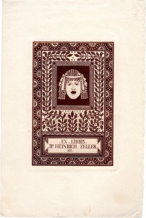 A Stunning Collection of 128 Ex Libris Bookplates from Zurich and Vienna (1914-1921)