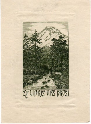 A Stunning Collection of 128 Ex Libris Bookplates from Zurich and Vienna (1914-1921)