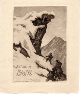 A Stunning Collection of 128 Ex Libris Bookplates from Zurich and Vienna (1914-1921)