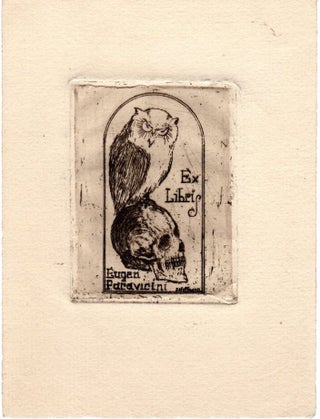 A Stunning Collection of 128 Ex Libris Bookplates from Zurich and Vienna (1914-1921)