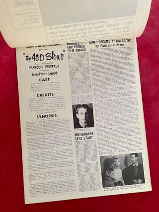 The 400 Blows: Original American Press Kit & Ad Mats (1959)