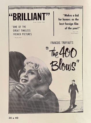 The 400 Blows: Original American Press Kit & Ad Mats (1959)