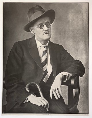 Item #1490 James Joyce Poster Print (1970). Berenice Abbott