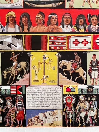 Indians of North America Poster/Print (1950)