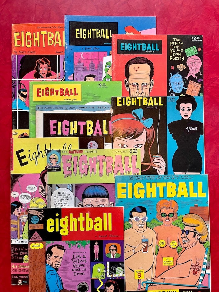 Item #1518 Eightball: Issues 1-10. Daniel Clowes.