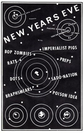 Item #1523 New Year's Eve 1980 with the Rats, Poison Idea and More