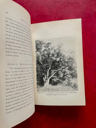 Forestry of Japan (1910) with Japan Forest Office Letter (1915)
