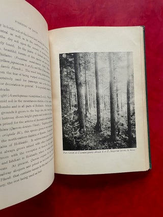 Forestry of Japan (1910) with Japan Forest Office Letter (1915)