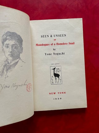 Seen & Unseen, or Monologues of an Homeless Snail (Signed, 1920)
