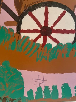 Clementine Hunter Signed Print: No. 38 of 60 copies