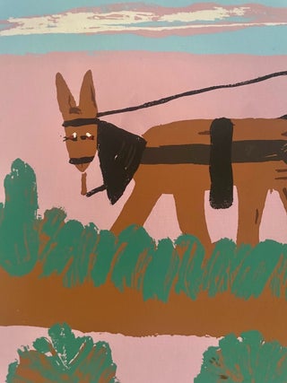 Clementine Hunter Signed Print: No. 38 of 60 copies