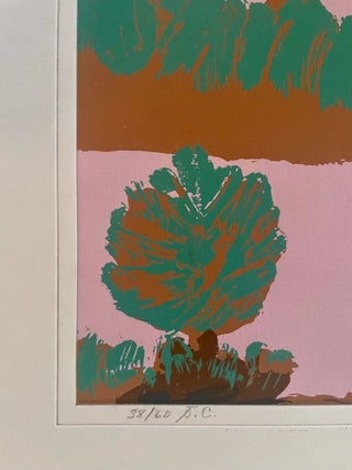 Clementine Hunter Signed Print: No. 38 of 60 copies