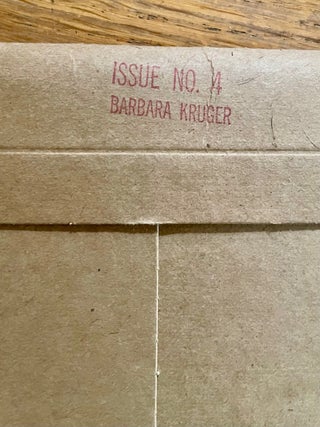 Barbara Kruger Silkscreen: Aqui! Magazine No. 4 (1984)