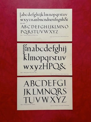 Edged Pen Alphabets (1954); For Students of Calligraphy & Lettering
