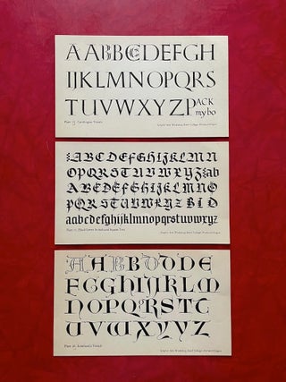 Edged Pen Alphabets (1954); For Students of Calligraphy & Lettering