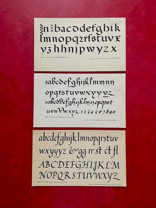 Edged Pen Alphabets (1954); For Students of Calligraphy & Lettering