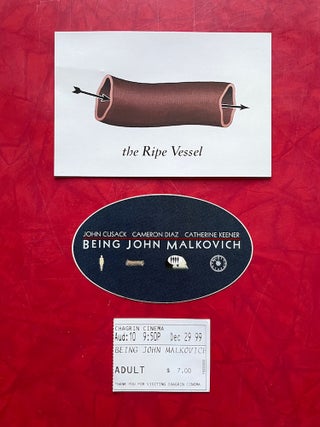 Being John Malkovich Promotional Items (Signed)