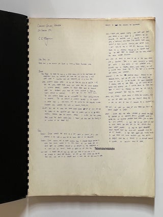 Arcology: The City in the Image of Man (1969); With Soleri Lecture Notes