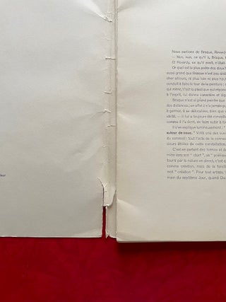 Derriere Le Miroir: Pierre Reverdy & Georges Braque; Nos. 135 & 136 (1963)