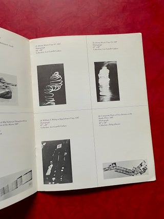 Bruce Nauman (First Solo Show Catalog, 1968)