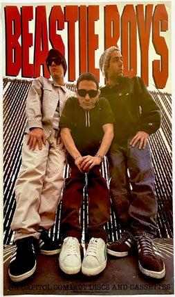 Item #1724 Beastie Boys: Check Your Head Label Poster (1992
