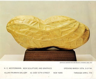 Item #1727 H.C. Westermann: New Sculpture and Graphic Exhibition Card (1973). H. C Westermann