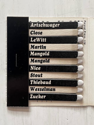 Item #1742 Parasol Press Rubber Stamp Print Series Promo Matchbook (1977