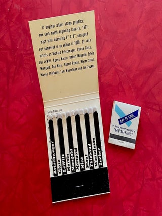 Parasol Press Rubber Stamp Print Series Promo Matchbook (1977)