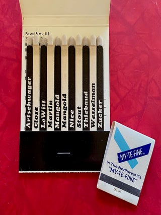 Parasol Press Rubber Stamp Print Series Promo Matchbook (1977)